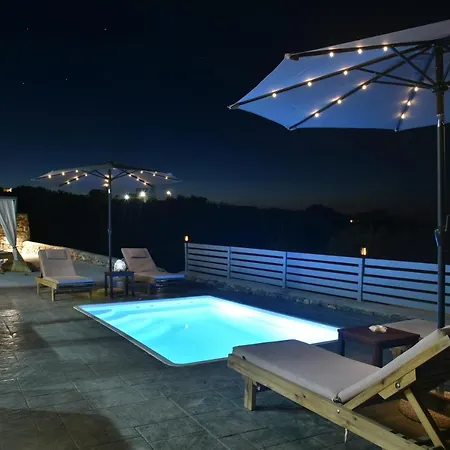 Blue View Villa Apartment #1 Luxury Sea View Mini Shared Pool Apartment Pounda